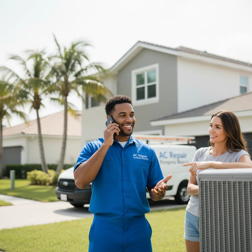 AC Repair Pompano Beach customer support in West Brookfield
